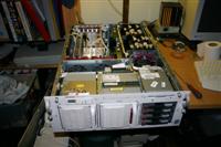 Server in secure rack
